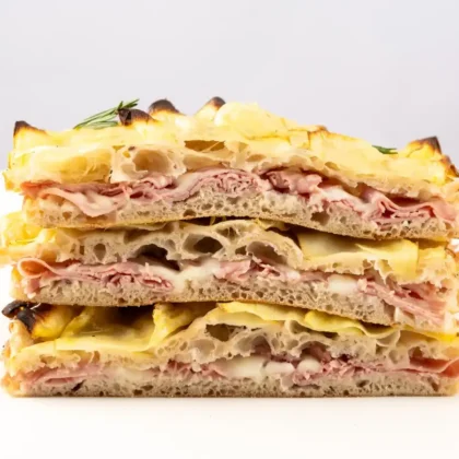 Prosciutto Cotto, Mozzarella e Patate