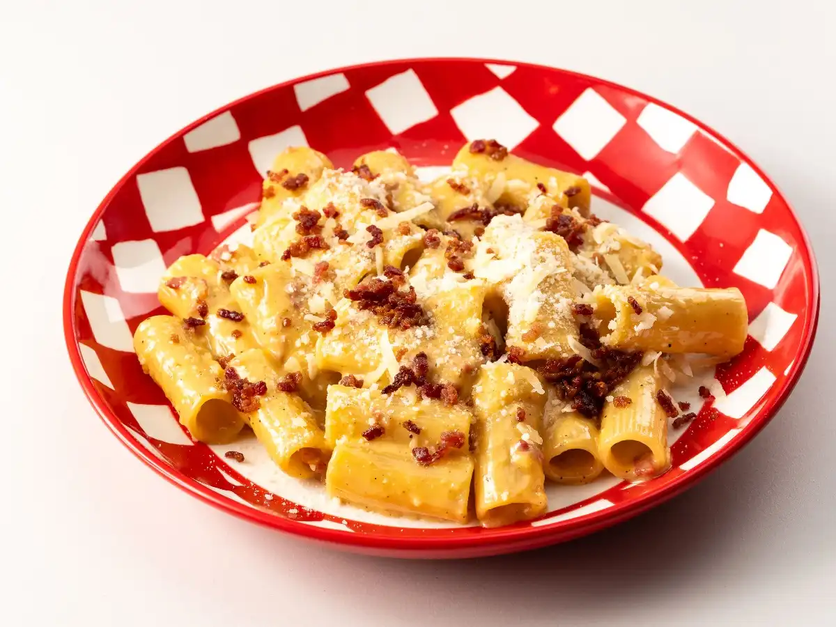Rigatoni alla carbonara