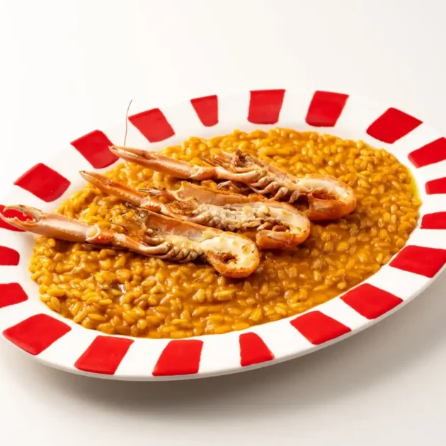 Risotto Alla Crema Di Scampi